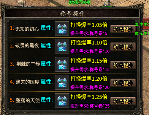 《苍月奇迹专属》第一篇1-8大陆解析攻略