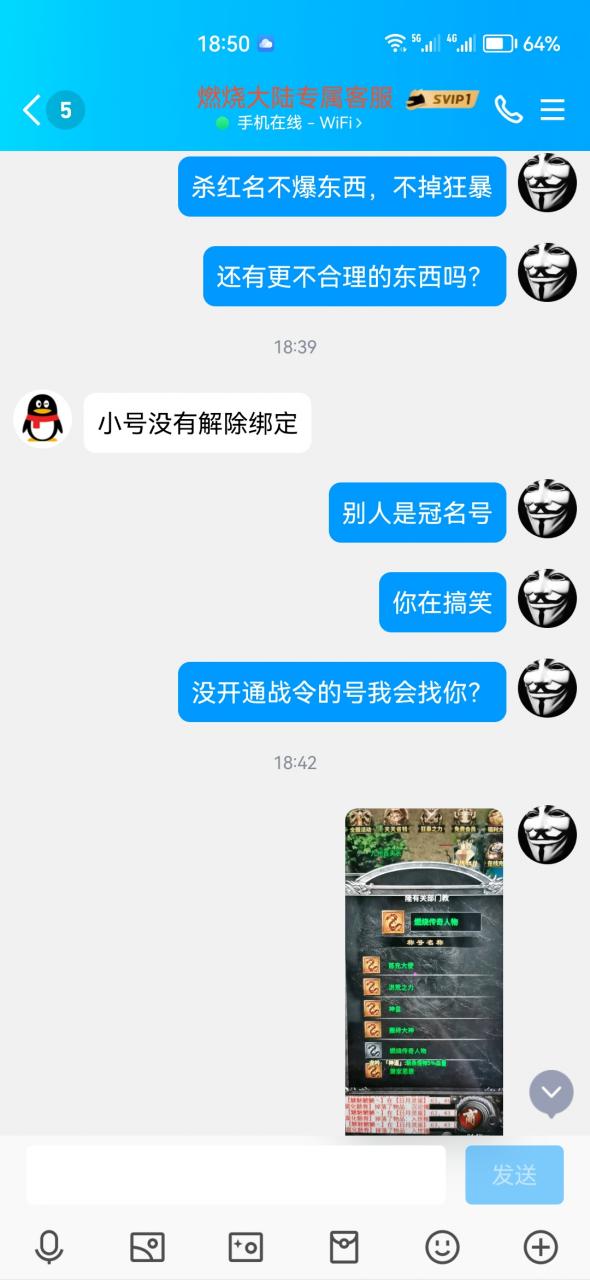 燃烧大陆专属之花钱买罪受