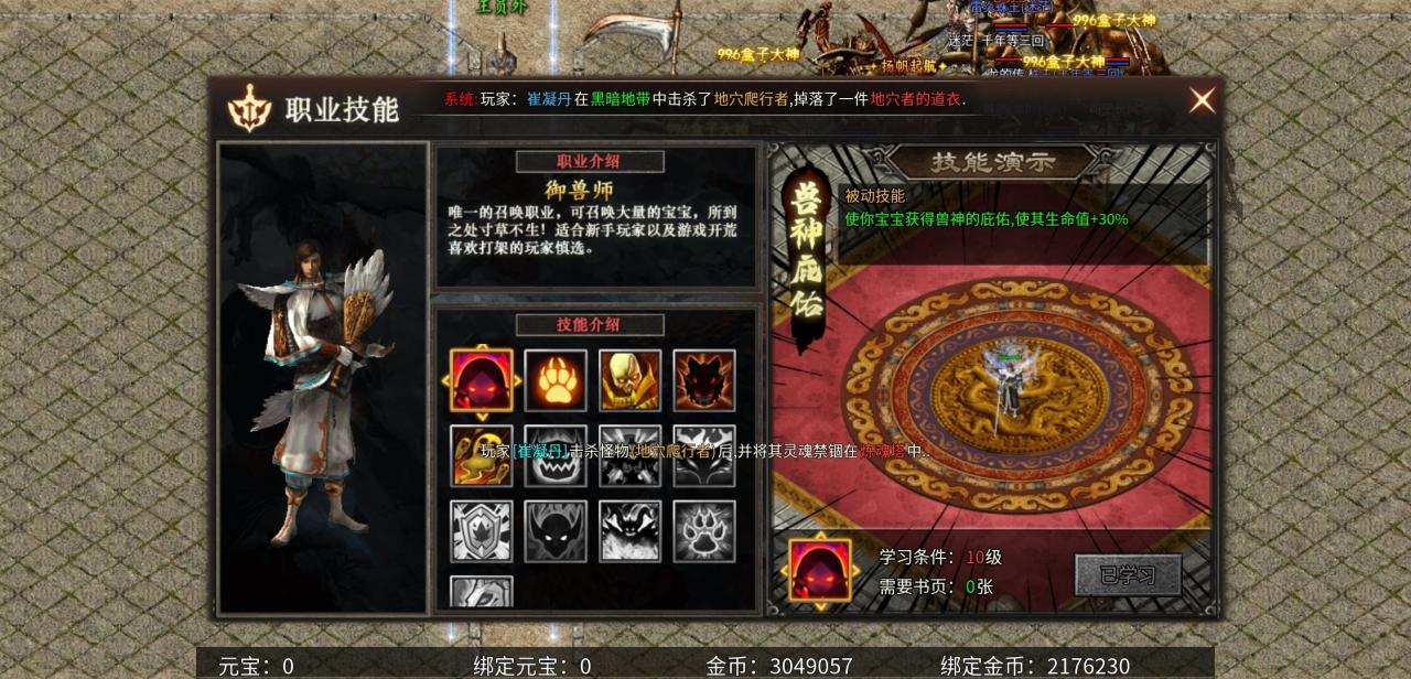 【乌木六界专属】每个职业的技能都让人觉得新奇的一款传奇!